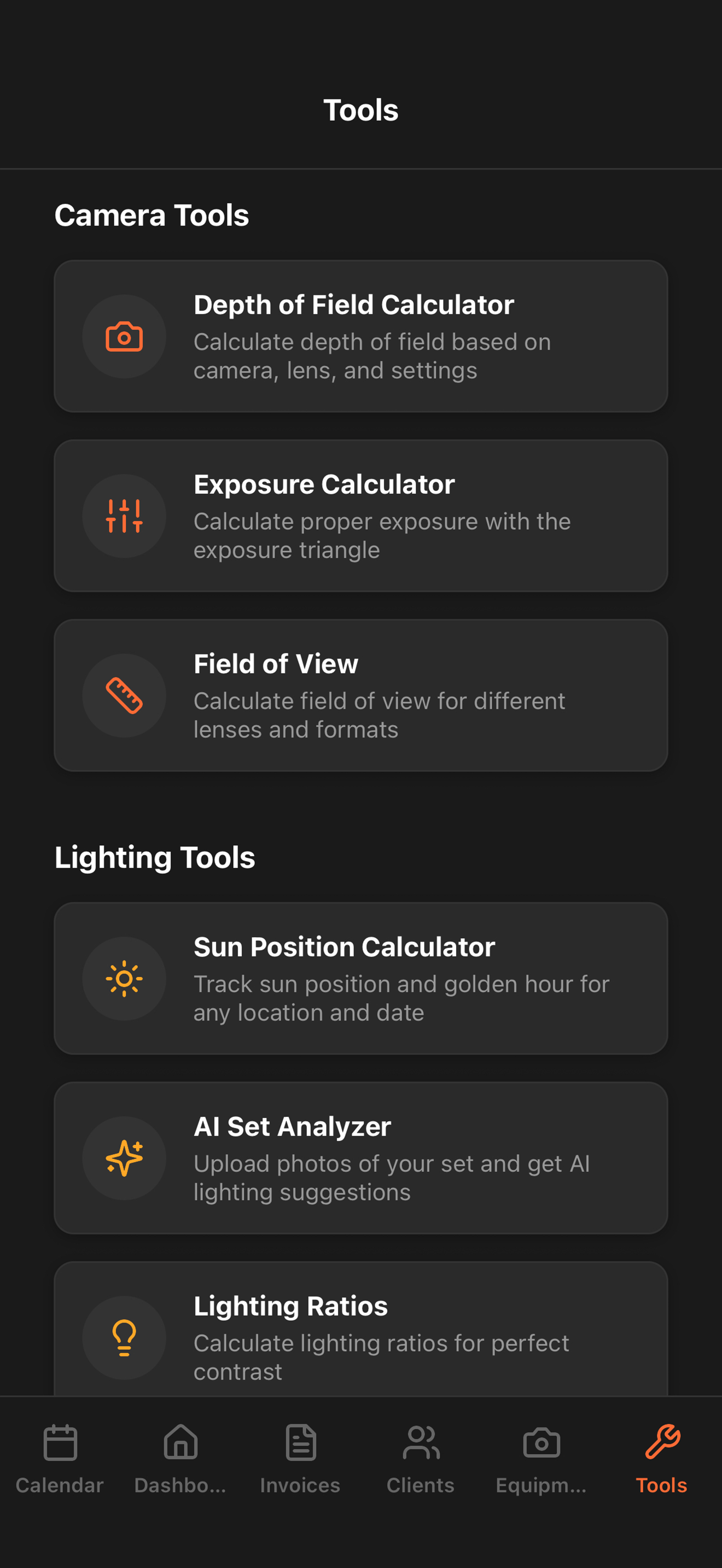 Professional Tools